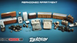 دانلود مدل سه بعدی دکوراسیون داخلی مخصوص بازی Abandoned Post Apoc Apartment Game Props – UE4+Raw