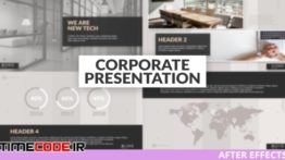 دانلود پروژه آماده افترافکت : معرفی خدمات و محصولات Corporate Presentation