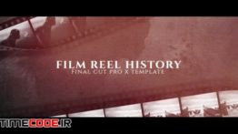 دانلود پروژه آماده فاینال کات پرو : اسلایدشو نگاتیو تاریخی Film Reel History