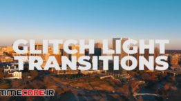 دانلود پریست پریمیر : ترنزیشن نویز و پارازیت Glitch Light Transitions