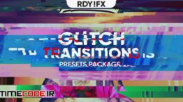 دانلود پریست پریمیر : ترنزیشن نویز و پارازیت Glitch Transitions Pack