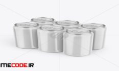 glossy cans pack mockup 48686 6 29 08 783