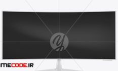 glossy ultrawide monitor mockup 30785 58 46 234