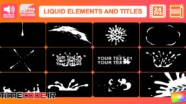 دانلود پروژه آماده فاینال کات پرو : المان های کارتونی برای موشن گرافیک Liquid Motion Elements And Titles