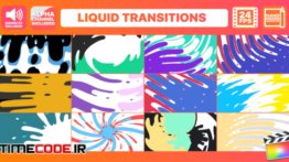 دانلود پروژه آماده فاینال کات پرو : ترنزیشن کارتونی Liquid Transitions Pack