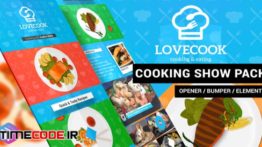 دانلود پروژه آماده افترافکت : برنامه آشپزی Love Cook – Cooking Show Pack