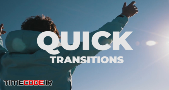 دانلود پریست پریمیر : ترنزیشن Quick Transitions – تایم کد