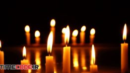 دانلود استوک فوتیج : شمع Solidarity Candles