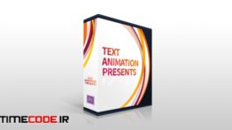 دانلود پریست متن پریمیر Text Animation Presets