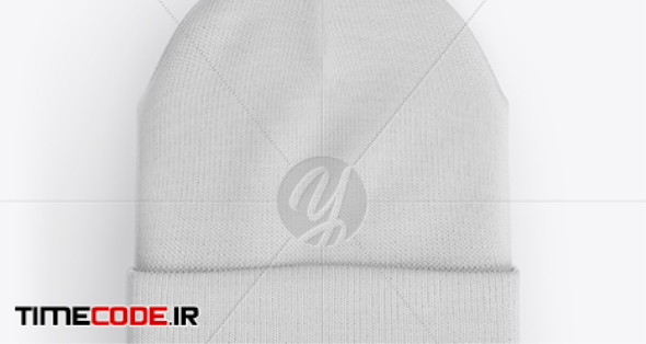 دانلود موکاپ کلاه بافتنی Turn Up Beanie Hat Mockup 23994 ...