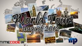 دانلود پروژه آماده افترافکت : تور گردشگری World Tour