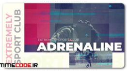 دانلود پروژه آماده افترافکت : تیزر تبلیغاتی ورزشی Adrenaline Sport Promotion