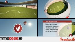 دانلود پروژه آماده افترافکت : بسته تلویزیونی ورزشی – فوتبال Broadcast Soccer ID Package