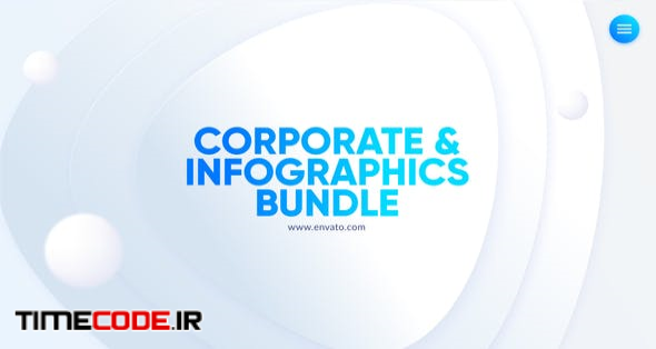 دانلود پروژه آماده افترافکت : اسلایدشو اینفوگرافی Corporate Bundle ...