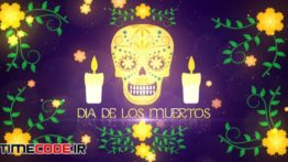 دانلود پروژه آماده افترافکت : وله Dia De Los Muertos Opener