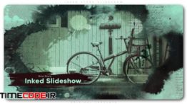 دانلود پروژه آماده افترافکت : نمایش عکس با پخش شدن جوهر Inked Story Slideshow