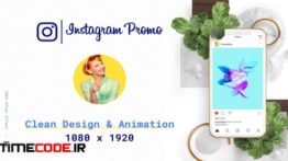 دانلود پروژه آماده افترافکت : تیزر تبلیغاتی اینستاگرام Instagram Promotion