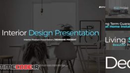 دانلود پروژه آماده افترافکت : تیزر معماری داخلی Interior Design Presentation