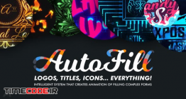 دانلود پروژه ساخت تایتل انیمیشن در افتر افکت AutoFill – Automatically Animate Titles
