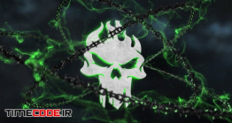 دانلود پروژه آماده افترافکت : لوگو ترسناک Dark Chains Horror Logo