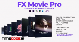 دانلود دستیار اصلاح رنگ فیلم مخصوص پریمیر FX Movie Pro Pack