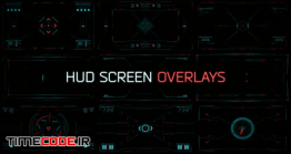 دانلود پروژه آماده افترافکت HUD Screen Overlays