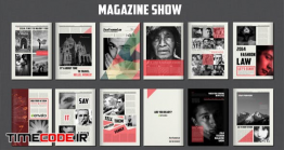 دانلود پروژه آماده افترافکت : تیزر تبلیغاتی مجله Magazine Show