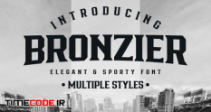 Bronzier Font Family 4071598 38 07 836
