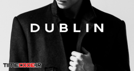 دانلود فونت انگلیسی DUBLIN – Display / Headline Typeface
