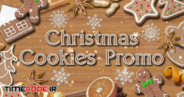 دانلود پروژه آماده افترافکت : اسلایدشو کریسمس Christmas Cookies Promo