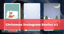 دانلود پروژه آماده افترافکت : استوری اینستاگرام کریسمس Christmas Instagram Stories V.1