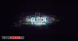 دانلود پروژه آماده افترافکت : لوگو پارازیت Glitch Logo
