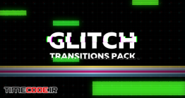 دانلود پروژه آماده پریمیر : ترنزیشن نویز و پارازیت Glitch Transitions Pack