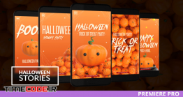 دانلود پروژه آماده پریمیر : استوری اینستاگرام هالووین Halloween Instagram Stories