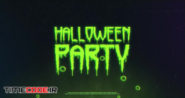 دانلود پروژه آماده پریمیر : لوگو هالووین Halloween Logo