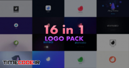 دانلود پروژه آماده افترافکت : پک لوگو فلت Logo Opener Pack
