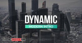 دانلود پروژه آماده افترافکت : وله Modern Dynamic Intro