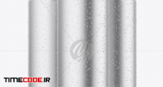 three matte metallic cans mockup 51436 57 13 226