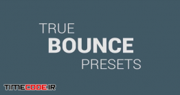 دانلود پریست متن برای پریمیر True Bounce Presets