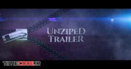 دانلود پروژه آماده افترافکت : تریلر Unziped Trailer