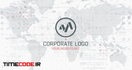 دانلود پروژه آماده افترافکت : لوگو نقشه Corporate Map Logo