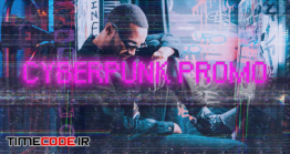 دانلود پروژه آماده پریمیر : اینترو دیجیتال Cyberpunk Neon Opener