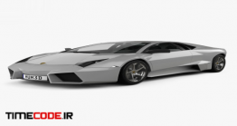 دانلود مدل آماده سه بعدی : لامبورگینی Lamborghini Reventon With HQ Interior 2009 3D