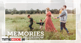 دانلود پروژه آماده پریمیر : آلبوم عکس Memories Slideshow