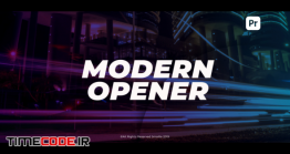 دانلود پروژه آماده پریمیر : وله Modern Opener