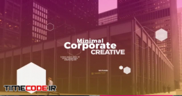 دانلود پروژه آماده افترافکت : تیزر معرفی کسب و کار New Minimal Corporate