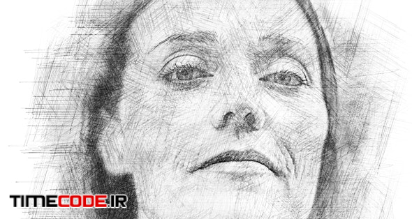 دانلود اکشن فتوشاپ : تبدیل عکس به نقاشی