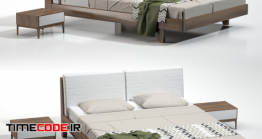 دانلود مدل آماده سه بعدی : تخت خواب Rove Concepts – Mikkel Bed