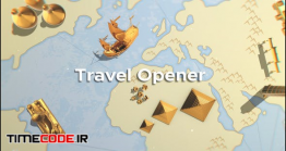 دانلود پروژه آماده افترافکت : تیزر تبلیغاتی تور گردشگری Travel Opener  | After Effects Template