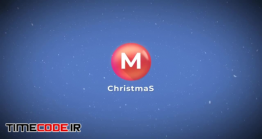 دانلود پروژه آماده افترافکت : لوگو موشن کریسمس Christmas Logo